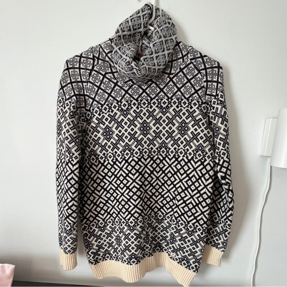 Armor Luxe wool cowl neck sweater